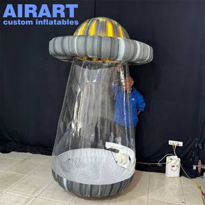 Modelli Gonfiabili di <span class=keywords><strong>UFO</strong></span> Alti 2m per Decorazione di Eventi, Grandi Palloni Pubblicitari a Forma di <span class=keywords><strong>UFO</strong></span> - Product Image 4