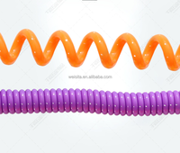Vente en gros de porte-clés à ressorts hélicoïdaux rétractables avec fermoir à griffes de homard, cordes extensibles anti-perte, porte-clés élastique pour téléphone portable