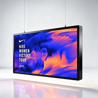 1-9 Pantallas LCD Digitales Colgantes, Sistema de Reproducción de Video Multipantalla Suspendido, para Tiendas Minoristas, Centros Comerciales, Comerciales