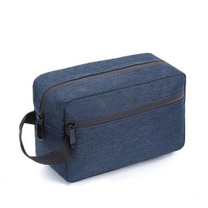Bolsa de Aseo Resistente al Agua de Fábrica BSCI para Accesorios de Afeitado, Bolsas de Almacenamiento Plegables con Separador y Asa para Cosméticos - Product Image 1