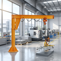 2026 Easytech OEM Grue à flèche mobile inclinable pour granit et marbre avec panneau de mesure, positionnement haute précision, levage et traction, et ventouse de levage
