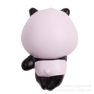 Pu Foam Running Panda Slow <b>Rebound</b> Toy Festival Gift Desk Decoration 2 To 4 Years Unisex - Product Image 2