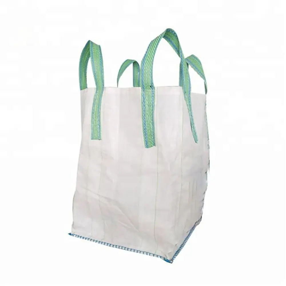 FIBC sac de 2 tonnes à vendre grand sac géant industriel en plastique emballage personnalisé grand sac 2000KG déchargeur de sac jambo en vrac