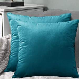 Best Selling Custom Size Modern Woven Velvet Square Throw <strong>Pillows</strong> with Anti-Dust Mite Feature Removable Cover <strong>Navy</strong> Pink - Product Image 4