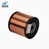 Alambre de cobre esmaltado de alta calidad de 0,1-0,45mm para REBOBINADO DE MOTORES Cable ECCA suministrado por fábrica para aplicaciones eléctricas