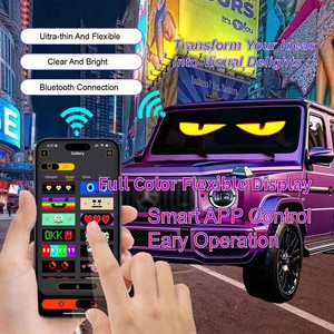 Hot bán kỹ thuật số Poster LED hiển thị bảng điều chỉnh cố định trong nhà hoạt hình chức năng xe phim lưới dấu hiệu cho quảng cáo ngoài trời văn bản - Product Image 6