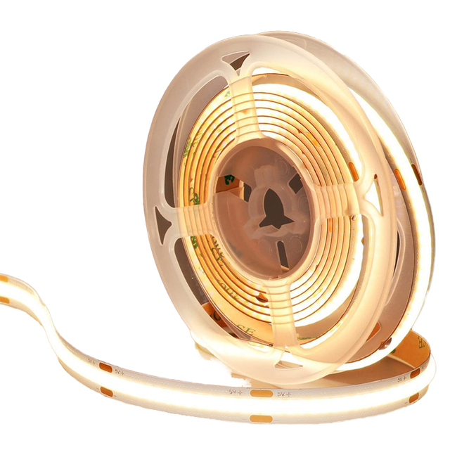 USB Smart COB Strip Lights 5050 Waterproof IP68 PVC LED APP Remote Control for Landscape CE Certified 20000 Hours Lifespan