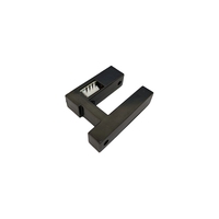 JSJM Accessoires de capteur de console de basket-ball en plastique pour jeu d'arcade de tir, avec machine de tir à capteur optique en forme de H et positionnement de déflecteur, Noir