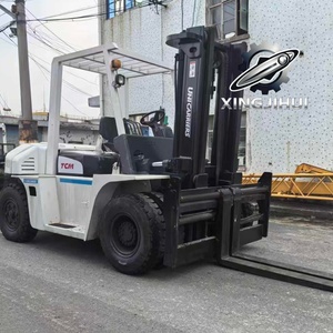 รถยกไฮดรอลิก TCM FD50Z8 5 ตัน รถยกมือสองจากญี่ปุ่น 5 ตัน เครื่องยนต์ Isuzu 6BG1 รถยกมือสอง ใช้เชื้อเพลิง  ยกสูง 3000 มม. - Product Image 2