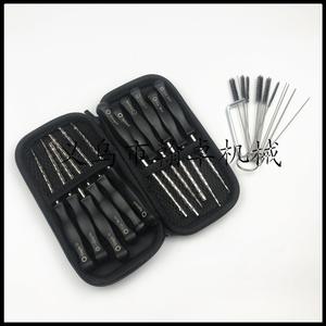 Support de réglage de carburateur avec étui en cuir noir et brosse, accessoires pour tondeuse à gazon et tronçonneuse par W Z HZPJ - Product Image 2