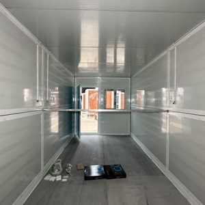 Maisons préfabriquées pliables, idéales pour les bureaux temporaires, faciles à transporter, 12 unités <span class=keywords><strong>par</strong></span> <span class=keywords><strong>conteneur</strong></span> d'expédition. - Product Image 5