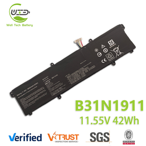 Batería de Repuesto para Portátil de 11.55V 42Wh B31N1911 para <span class=keywords><strong>ASUS</strong></span> <span class=keywords><strong>VivoBook</strong></span> <span class=keywords><strong>Flip</strong></span> 14 M413 M413DA TM420I K413 X413 F413 Series - Product Image 1