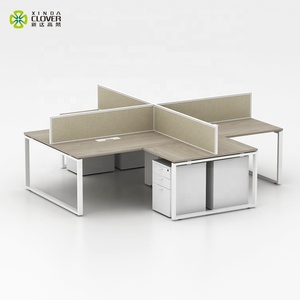 Venta al por mayor, estación <span class=keywords><strong>de</strong></span> trabajo para 4 personas, escritorio <span class=keywords><strong>de</strong></span> <span class=keywords><strong>oficina</strong></span> en forma <span class=keywords><strong>de</strong></span> L, <span class=keywords><strong>muebles</strong></span> <span class=keywords><strong>de</strong></span> <span class=keywords><strong>oficina</strong></span> <span class=keywords><strong>de</strong></span> <span class=keywords><strong>coworking</strong></span> modernos - Product Image 1