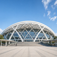 Offre Spéciale – Arène Sportive Moderne à Grande Portée en Acier, Structure Préfabriquée pour Stade et Site Sportif