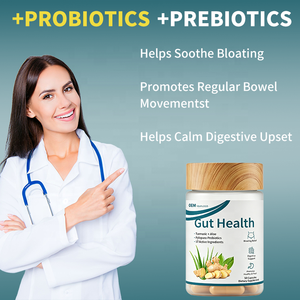 Cápsulas para la Salud Intestinal con Probióticos, Cúrcuma y Aloe, Alivio de la Hinchazón, Apoyo Digestivo, Gran Venta - Product Image 3