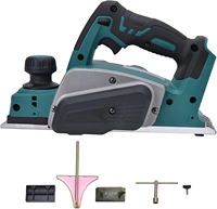 Vente chaude 1200W sans brosse 220V rabot à bois électrique rabot à bois profondeur ménage banc électrique rabots sans fil