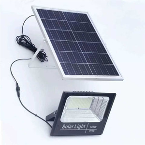 Solar <b>LED</b> Flood <b>Light</b> 150W IP67 Waterproof Outdoor Garden Wall Mount <b>Light</b> <b>Sensor</b> Daylight Color - Product Image 4