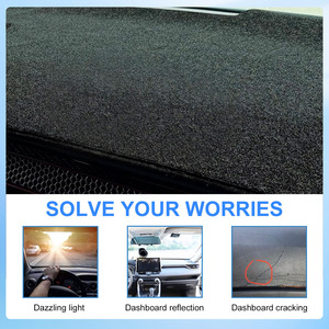 Cubierta para Tablero Compatible con el Modelo Estadounidense del <span class=keywords><strong>Honda</strong></span> <span class=keywords><strong>HRV</strong></span> 2016-2022, Alfombrilla para Tablero, Protector Solar, Cubierta para Tablero - Product Image 5