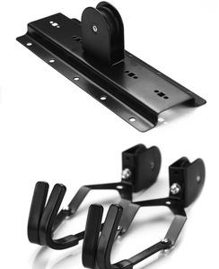 Soporte <span class=keywords><strong>de</strong></span> Bicicleta <span class=keywords><strong>de</strong></span> Acero ZMORE con Polea y Montaje en Techo, Color Negro, Logotipo Personalizado, para Almacenamiento y Exhibición <span class=keywords><strong>de</strong></span> <span class=keywords><strong>Bicicletas</strong></span> - Product Image 4