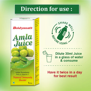 Meilleures ventes de suppléments à base de plantes Baidyanath Amla Juice aide à renforcer l'immunité de l'Inde - Product Image 2