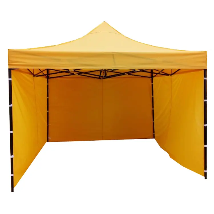 Pop-Up Canopy with Straight Legs and Carrying Bag folding gazebo 10'x10'