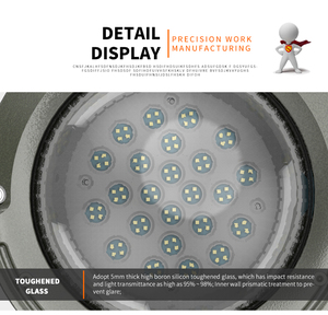Luminaria LED a Prueba de Explosiones IEC EX ATEX, Luminaria LED Marina a Prueba de Explosiones de Alta Intensidad 50W-90W, Lámpara Antiexplosión Ip66 - Product Image 6