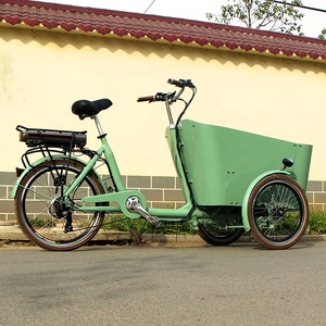 3 roues <span class=keywords><strong>cargo</strong></span> moteur enfants poussette porte-bébé tricycle pour maman et papa <span class=keywords><strong>cargo</strong></span> vélo - Product Image 2