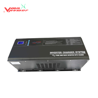 Vmaxpower système d'énergie solaire 10kw système solaire hors réseau domestique 48V 96V PV panneau de stockage batterie onde sinusoïdale Pure