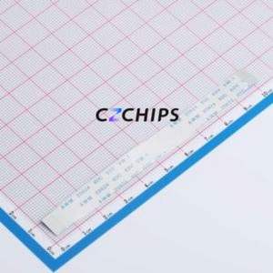 BX-FFC0.5-T-10048-16P FFC Cable (Flexible Flat Cable) P=0.5mm Connector 16P 0.5mm Non-Inverting 10cm - Product Image 1