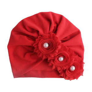 Accesorios <span class=keywords><strong>de</strong></span> Ropa <span class=keywords><strong>para</strong></span> Bebés Unisex con Flores, Gorros <span class=keywords><strong>de</strong></span> <span class=keywords><strong>Turbante</strong></span> <span class=keywords><strong>para</strong></span> Niños Pequeños, Gorro con Lazo Anudado, 19-24 <span class=keywords><strong>Meses</strong></span>, Poliéster, Primavera Otoño - Product Image 2