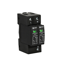Dispositif de protection contre les surtensions de type 2 20KA-40KA Uc AC 220v 275v 385v 2P 4P monophasé/triphasé, protecteur de surtension SPD