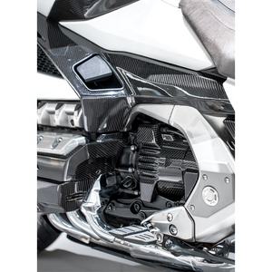 X-Top 2018 et plus tard, éléments en fibre de carbone <span class=keywords><strong>pour</strong></span> moto Goldwing, cadre GL1800, pièces de carrosserie, systèmes, accessoires, noir, rénovation/mise à niveau - Product Image 1