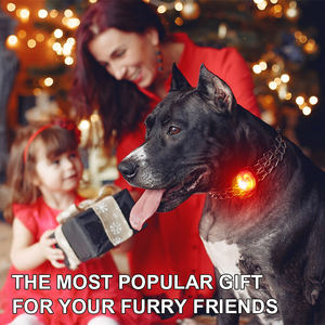 UMIONE مواد صديقة للبيئة طوق الكلب للماء قلادة الكلب كليب على ضوء البطارية الكلب دايت - Product Image 6