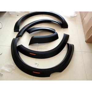 Offre Spéciale Auto Pièces Accessoires ABS MODIFIÉ Ailes Peinture <span class=keywords><strong>Noir</strong></span> Évasements d'ailes Pour Navara NP300 2015 + - Product Image 2