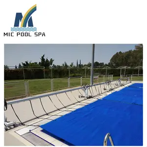Bubble Pool Solar Cover and roller,Solar Heating Pool Cover with roller