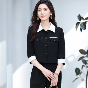 Traje de Mujer <span class=keywords><strong>para</strong></span> Primavera/Verano, Nuevo, Moderno, Rejuvenecedor, Estilo Profesional, Elegante y Juvenil con un Toque de Fragancia - Product Image 2