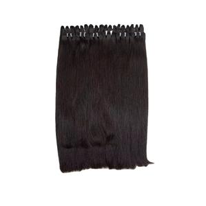 Venta al por mayor de suministro de cuerpo para Genius Weft 100% Virgen Remy Extensiones de cabello indio Doble cara Kinky Straight Tape Raw Virgin Bundle - Product Image 2