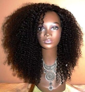 Perruques HD Frontal cheveux indiens bruts <span class=keywords><strong>13x1</strong></span> dentelle avant courte perruque Afro Curl dentelle transparente double dessiné perruques de cheveux humains - Product Image 5