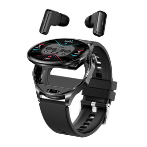 สมาร์ทวอทช์ T98 TWS ปี 2025 หูฟังไร้สาย หน้าจอ IPS <span class=keywords><strong>2</strong></span>.02 นิ้ว กันน้ำ IP67 ติดตามการนอนหลับ ชุดหูฟังบลูทูธ รับสายได้ เหมาะสำหรับทุกเพศ ใช้ได้กับการเล่นกีฬาและสุขภาพ - Product Image 3