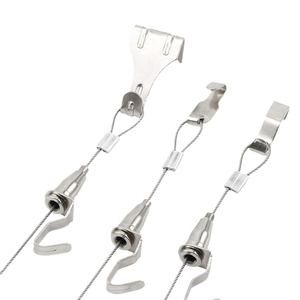 Câble en acier inoxydable <span class=keywords><strong>galvanisé</strong></span> avec boucles, câble de sécurité de 2 mm pour bagages, vélos, portails extérieurs, norme AiSi, résistant <span class=keywords><strong>à</strong></span> la flexion - Product Image 4