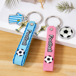 Llavero con Trofeo Personalizado, Recuerdo de Partido, Trofeo Dorado para Fanáticos, Medallas Deportivas Chapadas en Oro, Trofeos Metálicos - Product Image 5