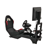 Simple SIM Racing cockpit Arcade Diversión coche conducción juego SIM Racing asiento marco Sim Racing Rig para PC PS4 PS5