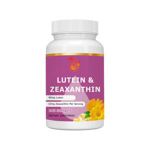 Gélules de Lutéine et de Zéaxanthine les plus vendues – Complément alimentaire naturel à base de plantes pour la santé oculaire - Product Image 1