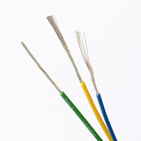 Yüksek sıcaklığa dayanıklı yanmaz Fep izoleli elektrik tel Ul1332 24 Awg standart bakır Fep teller Bms