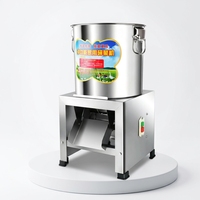 Broyeur de seau en acier inoxydable de qualité alimentaire, coupe-légumes racine électrique, broyeur efficace pour aliments pour volailles, usage agricole