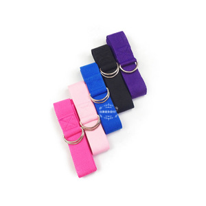 Sangle de yoga Chuang Yinglian, taille unique, en polyester et coton, ceinture extensible réglable pour le yoga, la remise en forme et l'ouverture des épaules, bande de résistance - Product Image 4