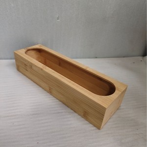 Bamboo Storage Box <b>Drawer</b> Basket Eco-Friendly Kitchen Fruit Vegetable Organizer 8-11.9in Depth - Product Image 3