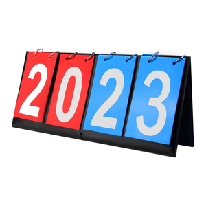 Tableau de bord à 4 chiffres en gros, <span class=keywords><strong>flipper</strong></span> de score portable de table pour le <span class=keywords><strong>football</strong></span>, tableau de bord portable - Product Image 2