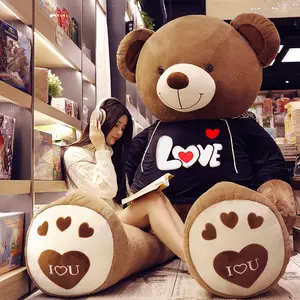 Valentine Teddy Bear Plush Toy Big Size Bedroom Decorations Plush Poland Teddy Bear Soft Dolls