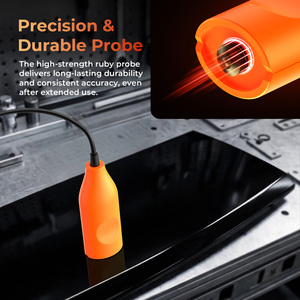 Nouveau jauge de mesure d'épaisseur de revêtement portable à succès avec indicateur LED tricolore pour une détection rapide de 3000 à 9900 microns - Product Image 2